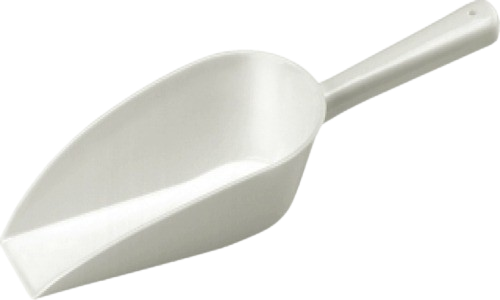 Fuduu.de - Gewürzschaufeln, Kunststoff, weiß, 400 mm, 1400 ml