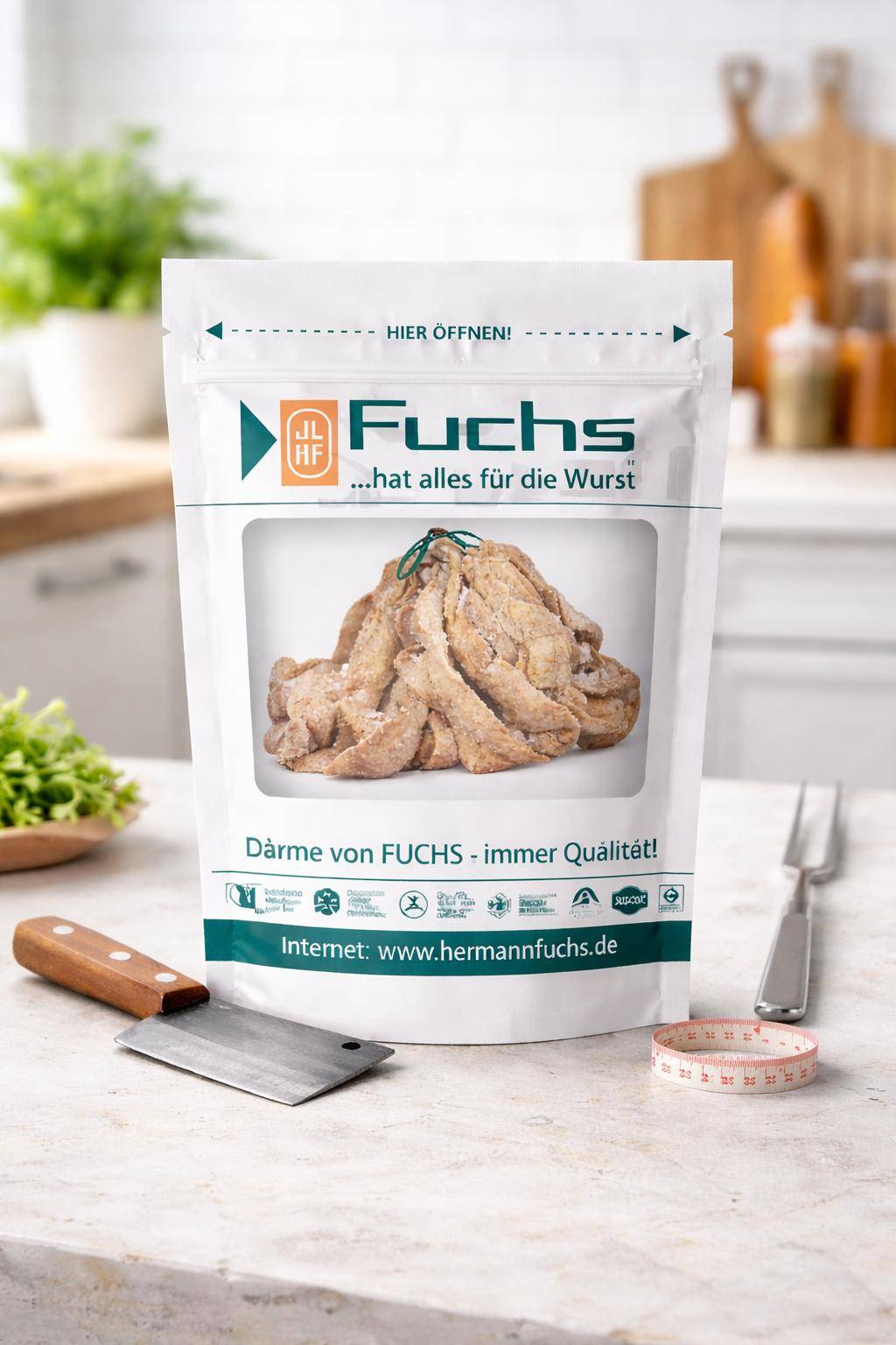 Fuchs - Schweinekrausen, 10 Meter