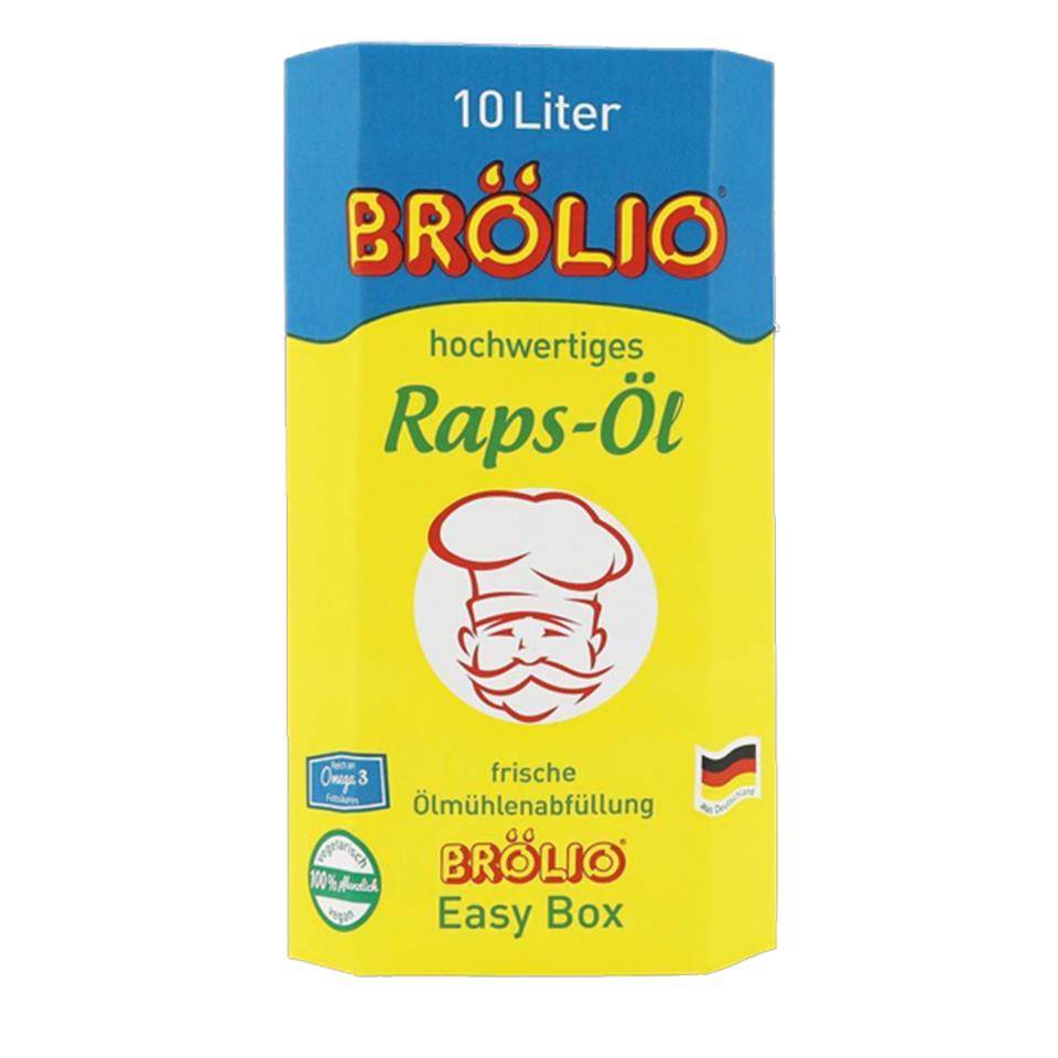 Brölio - Rapsöl, 10 Liter Bag-in-Box