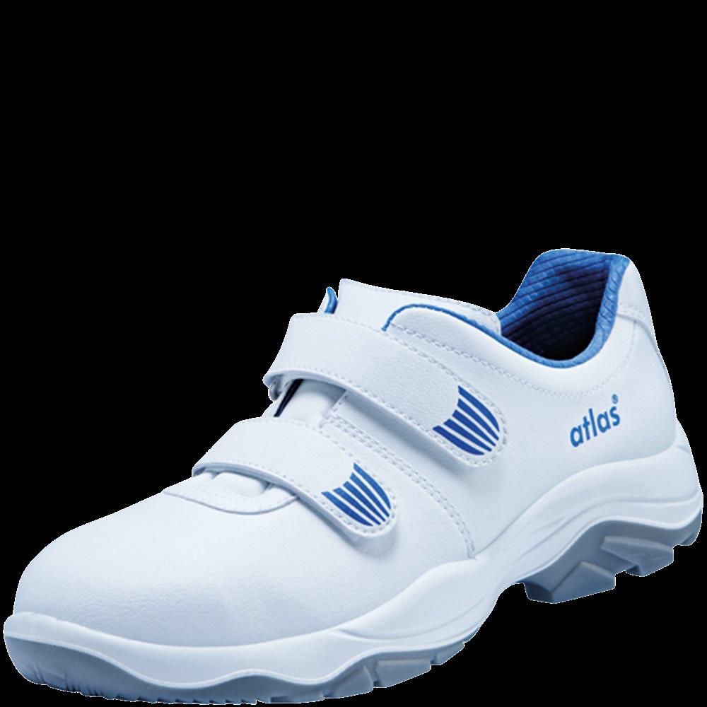 Atlas - Arbeits-Sicherheits-Schuh "CL 400", weiß, flach, Größe 44