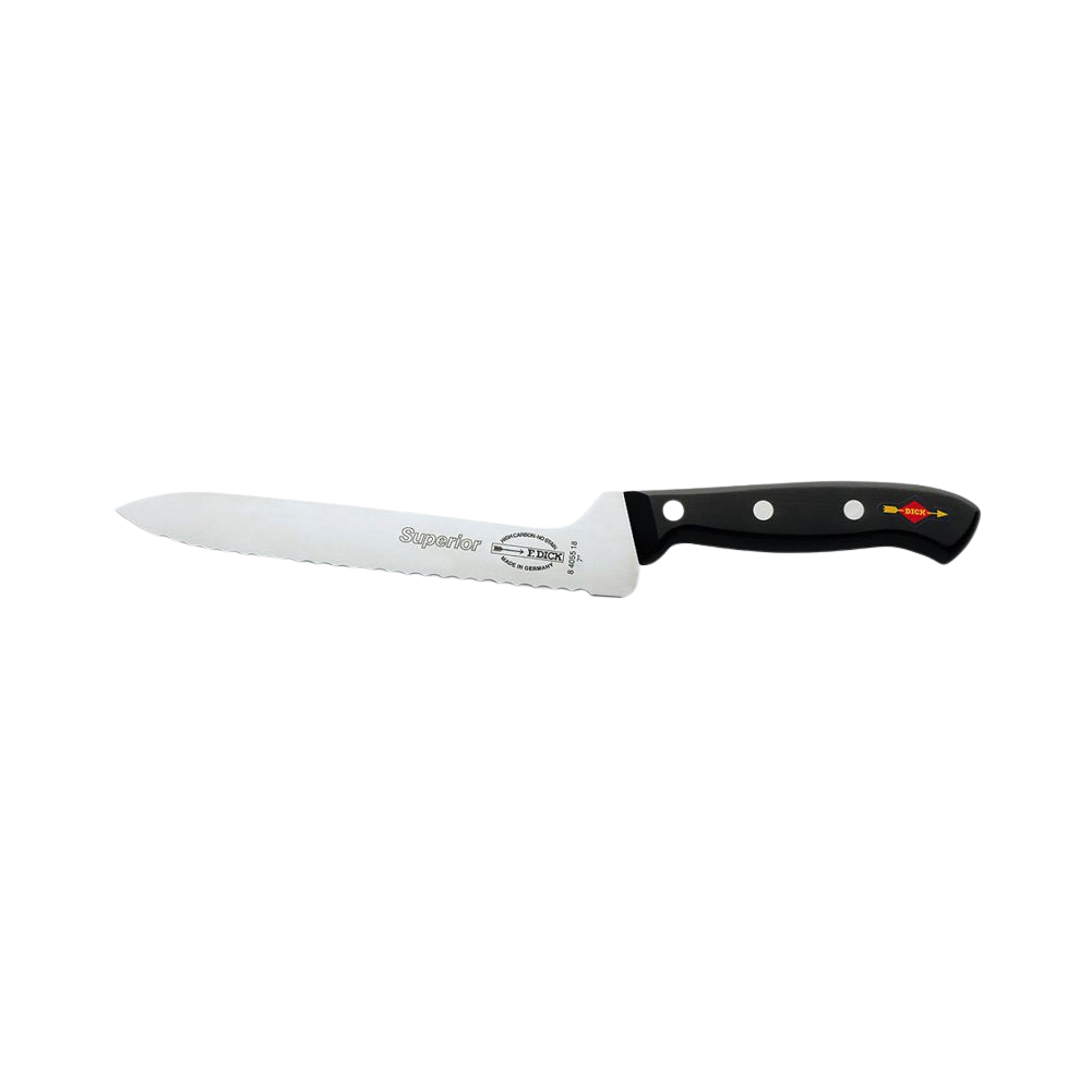F. DICK - Superior Sandwichmesser, Wellenschliff, 18 cm, 8405518