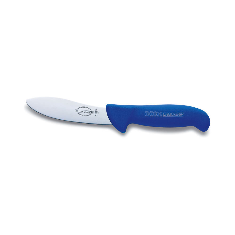 F. DICK - ErgoGrip Schafabhäutemesser, 13 cm, blau, 8226013
