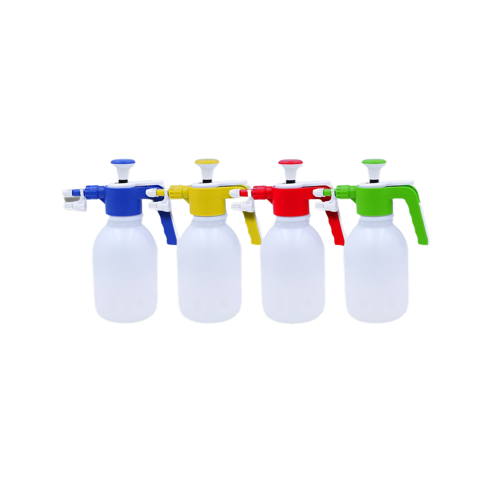 Fuduu.de - Drucksprayer mit farbigem Sprühkopf, 1,6 l Flasche