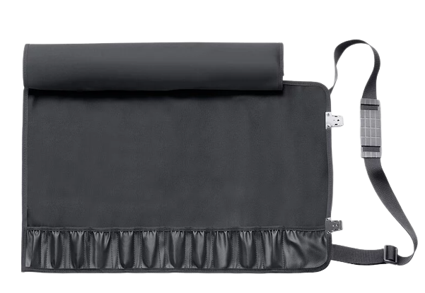 F. DICK - Kunstleder-Rolltasche, 12-tlg., leer, 8106301