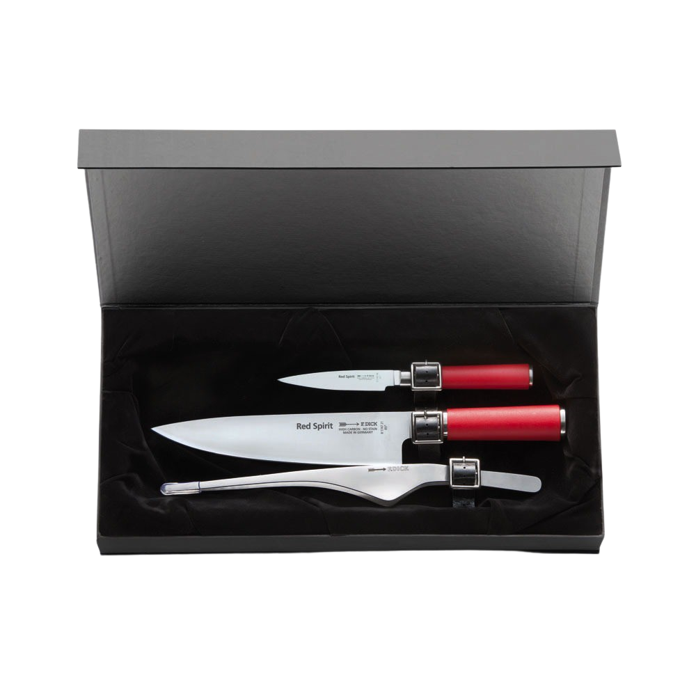 F. DICK - Red Spirit Messer-Set, 3-tlg., 8174800