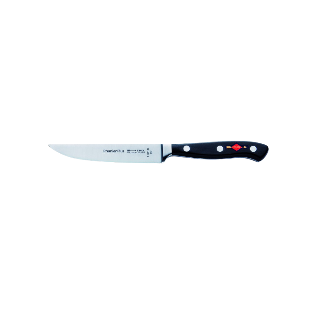 F. DICK - Premier Plus Steakmesser, Wellenschliff, geschmiedet, 12 cm, 8140312