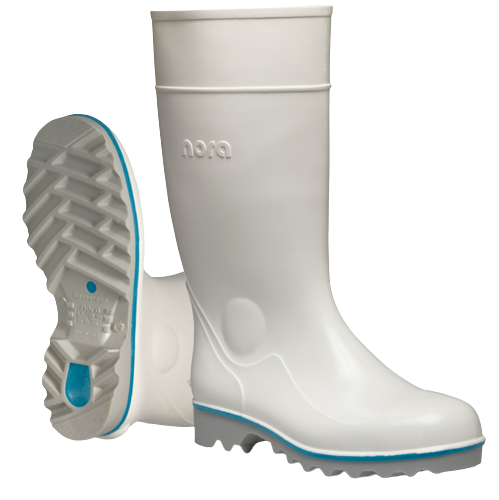 Nora Multi-Ralf - Sicherheitsstiefel, weiß, mit Stahlkappe, Größe: 47 (EU)