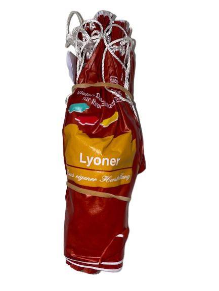Walsroder - F plus braun, Hausdruck "Lyoner", Kaliber 55/21 cm, 1 Bund