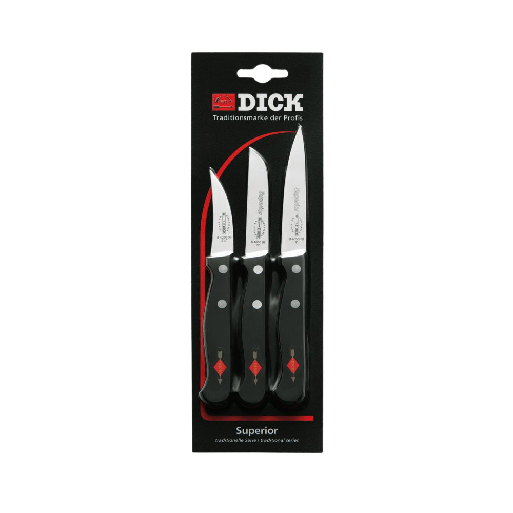 F. DICK - Superior Messer-Set, 3-tlg., 8470004