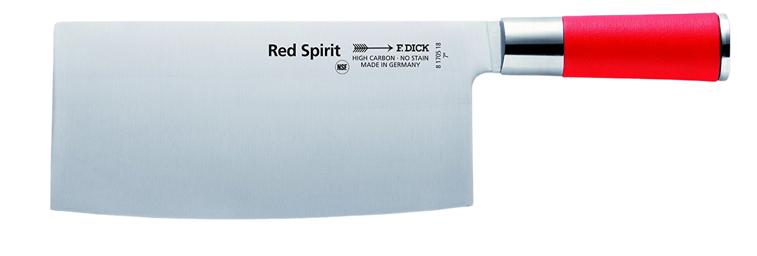 F. DICK - Red Spirit Chinesisches Kochmesser (Slicing), 18 cm, 81705182