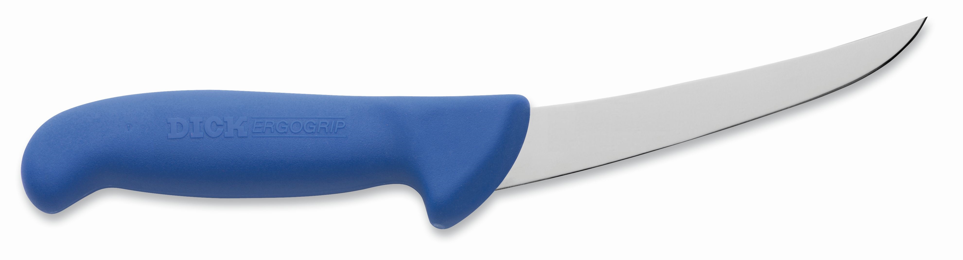 F. DICK - ErgoGrip Ausbeinmesser, geschweifte Klinge, steif, 13 cm, blau, 8299113 F. DICK - ErgoGrip Ausbeinmesser, geschweifte Klinge, steif, 13 cm, blau, 8299113