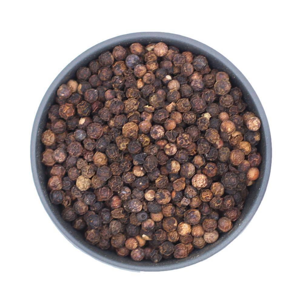 Pfeffer schwarz ganz, 250 g Beutel