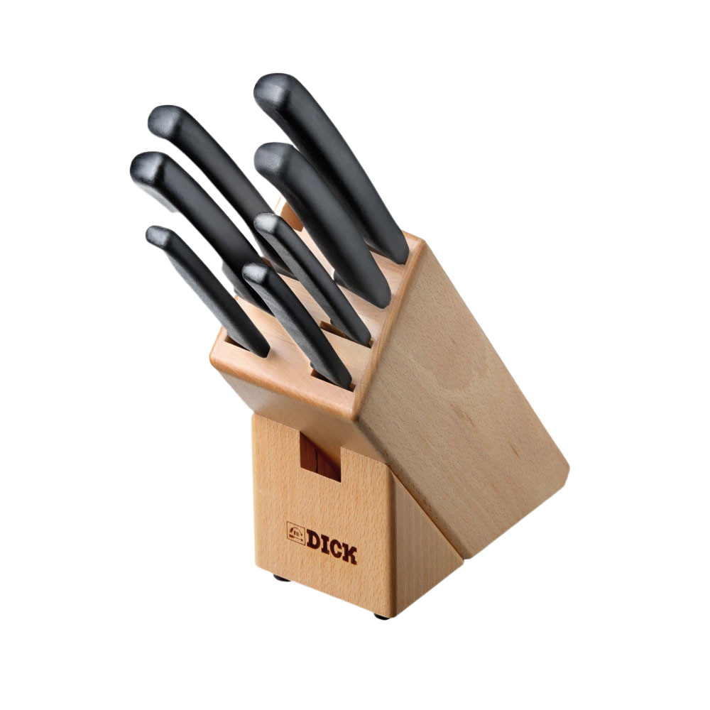 F. DICK - ProDynamic Messerblock, Holz, 7-tlg., 8803000