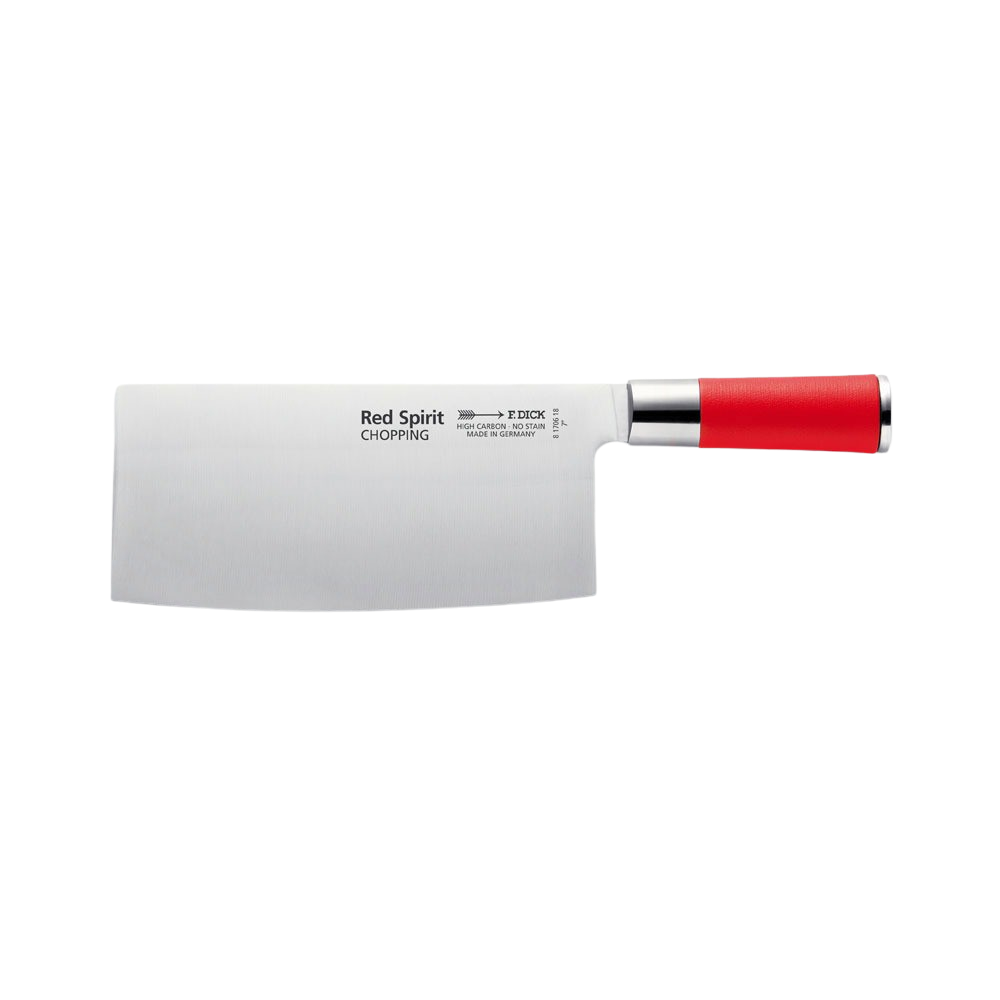 F. DICK - Red Spirit Chinesisches Kochmesser (Chopping), 18 cm, 8170618