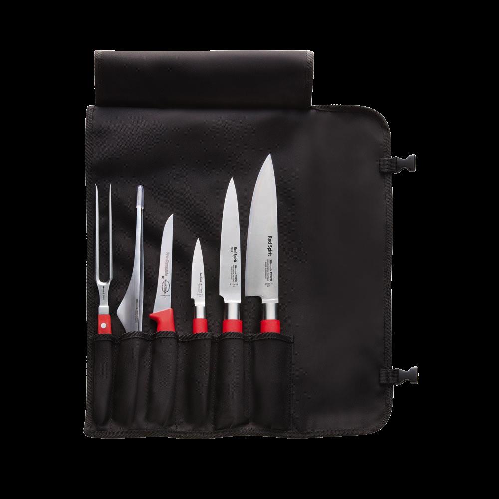 F. DICK - Red Spirit Textil-Rolltasche, 6-tlg., 8176700