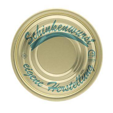 Fuduu.de - Dosendeckel, 73 mm, 100 Stück, Schinkenwurst