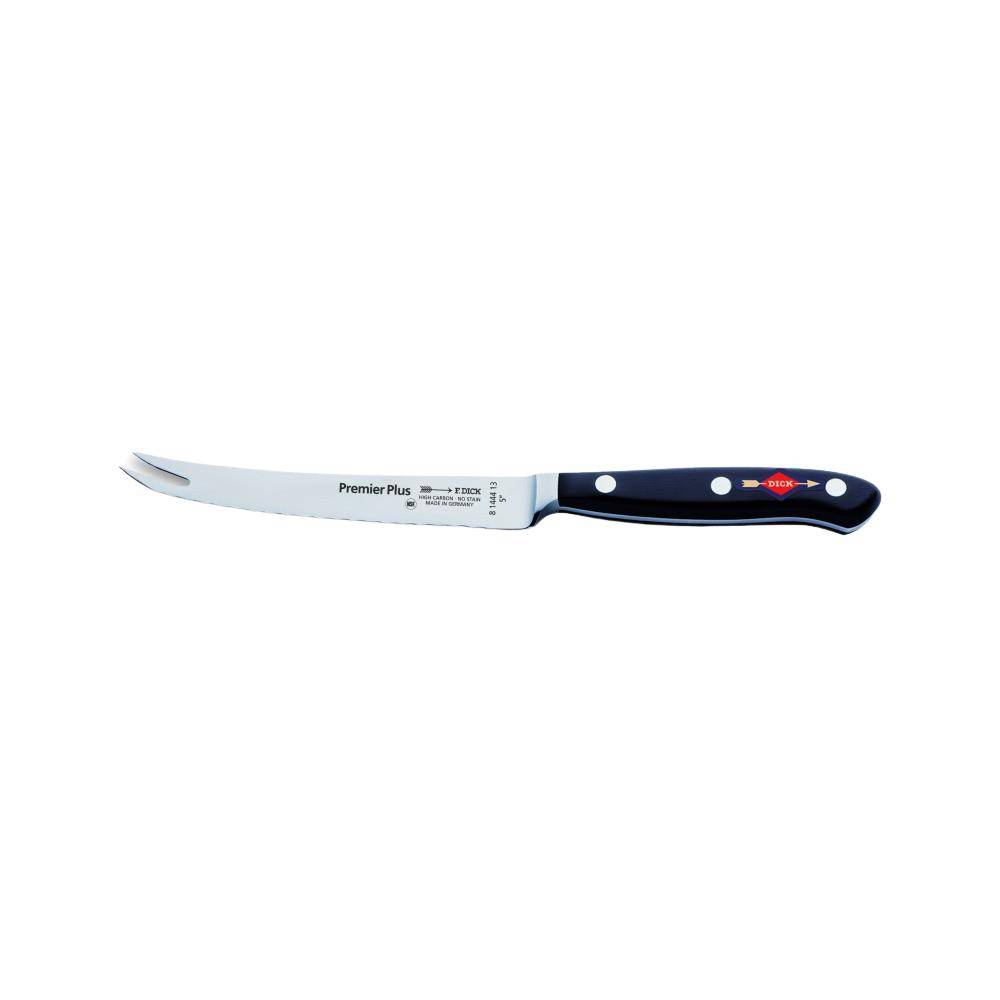 F. DICK - Premier Plus Tomatenmesser, Wellenschliff, 13 cm, 8144413