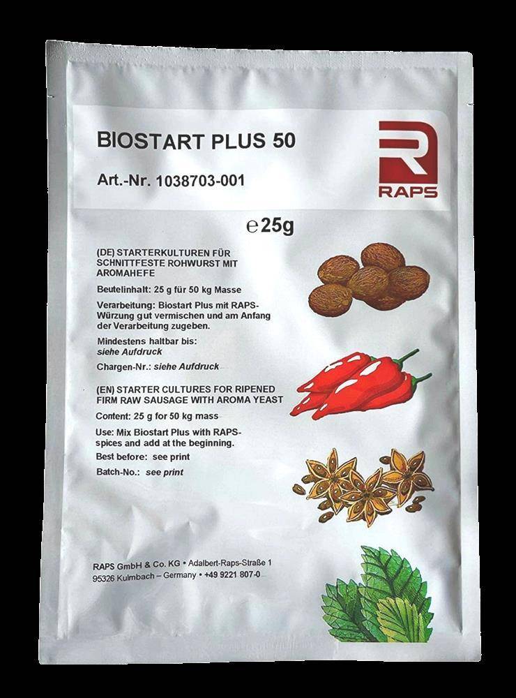 Raps - Biostart Plus 50, 25 g Beutel