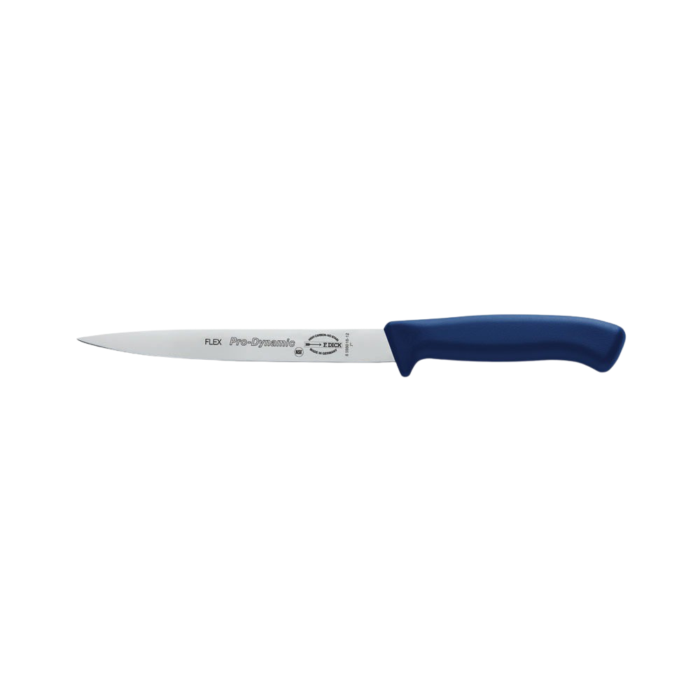 F. DICK - ProDynamic Filetiermesser, flexibel, 18 cm, blau, 8598018-12