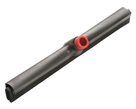 Haug - in-up Wasserschieber, 420 x 35 x 28 mm, schwarz