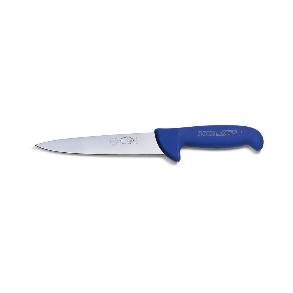 F. DICK - ErgoGrip Stechmesser, 18 cm, blau, 8200618