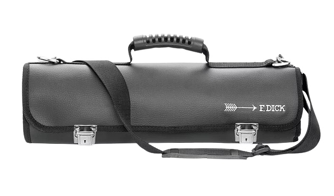 F. DICK - Kunstleder-Rolltasche, 12-tlg., leer, 8106301