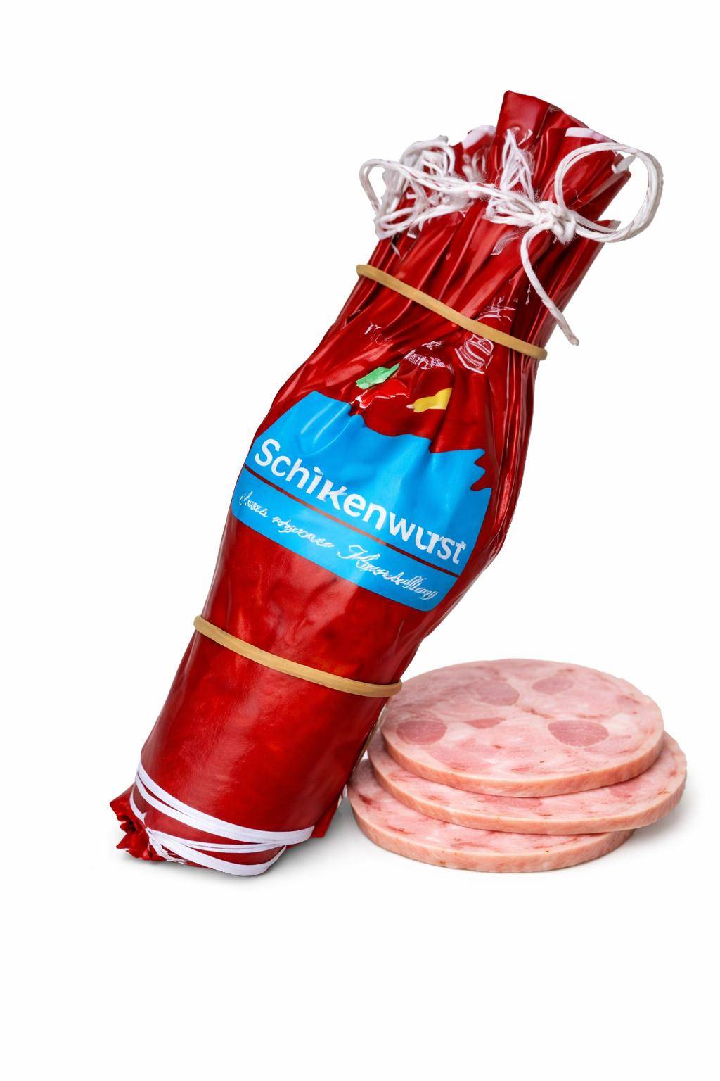 Walsroder - F plus braun, Hausdruck "Schinkenwurst", Kaliber 55/21 mm, 1 Bund