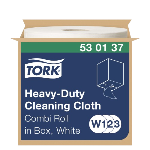 Tork - Extra Starke Reinigungstücher, weiß, W1/2/3, 280 Tücher, 530137