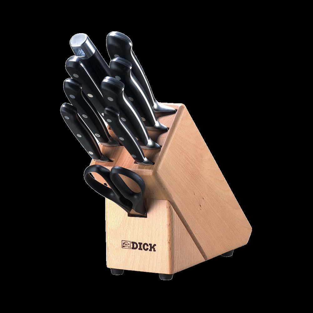 F. DICK - Premier Plus Messerblock Holz, 9-tlg., 8807000