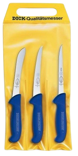 F. DICK - 3 teiliges Messerset, ErgoGrip, 82559100