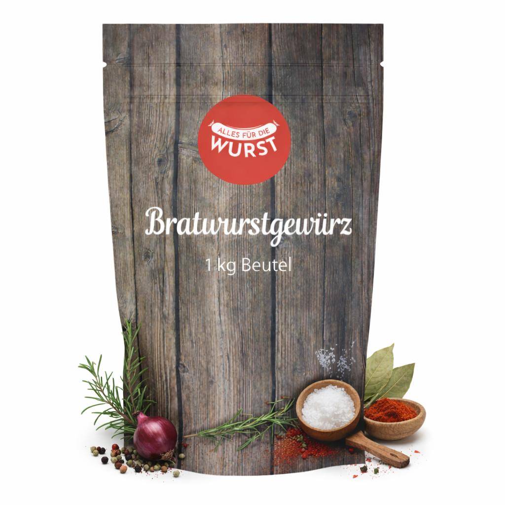 Alles für die Wurst - Bratwurstgewürz, 125 g Beutel