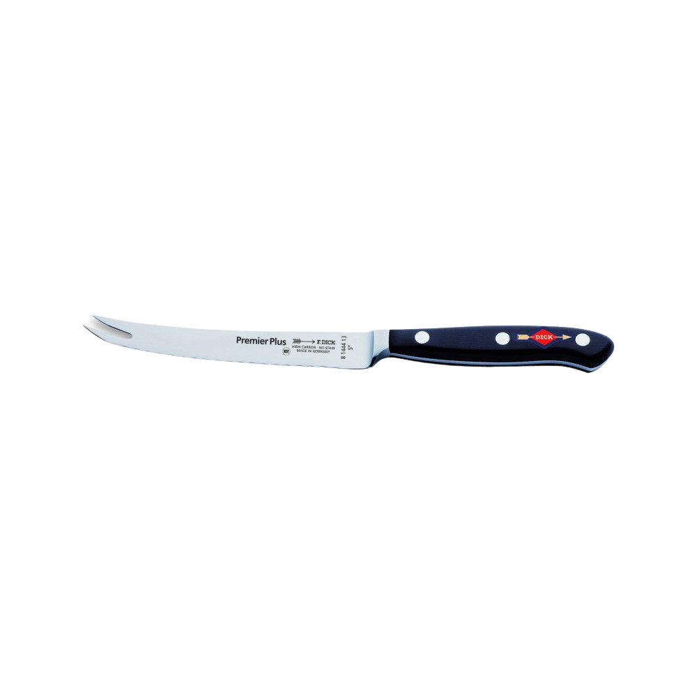 F. DICK - Premier Plus Tomatenmesser, Wellenschliff, 13 cm, 8144413