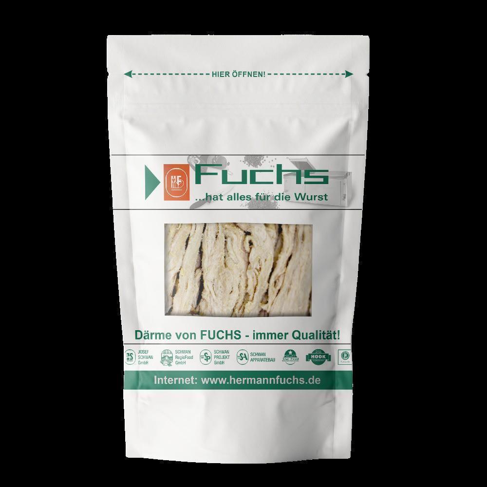 Fuchs - Rinder-Kranzdarm, sortiert, 18 Meter