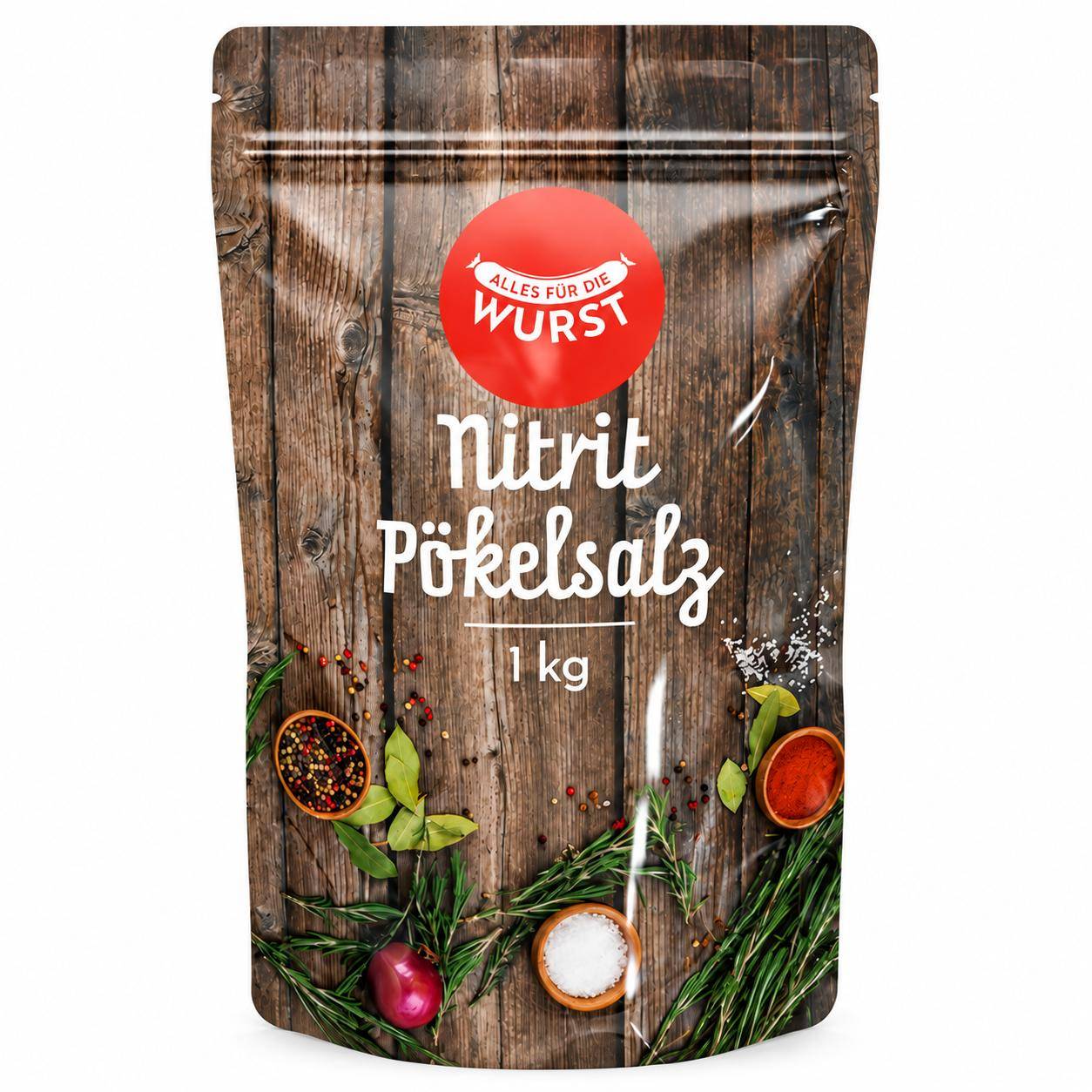 Nitritsalz / Pökelsalz. 1 kg Beutel