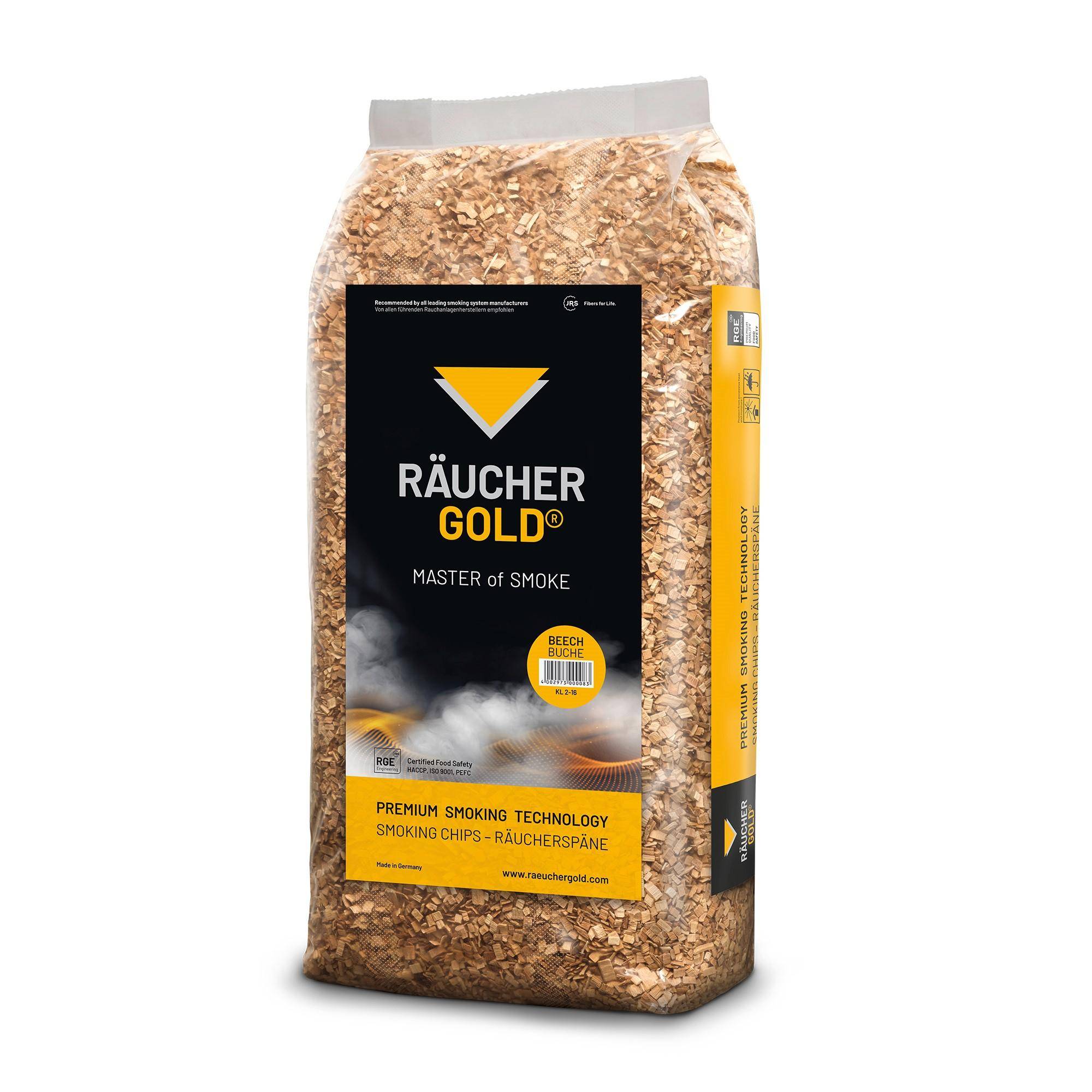 Räuchergold - Räucherspäne, KL 2/16, 15 kg Sack