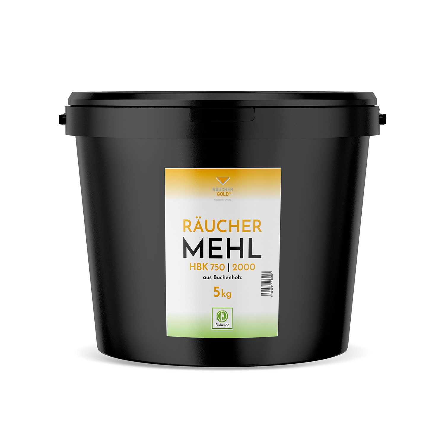 Räuchergold - Räucherspäne, HBK 750/2000, 5 kg Eimer
