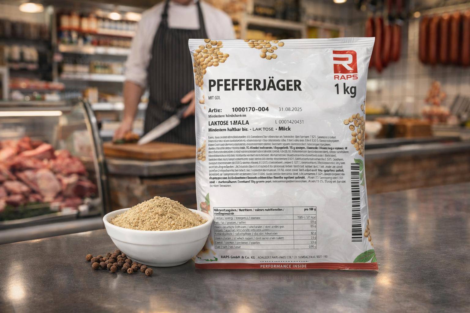 Raps - Pfefferjäger, 1 kg Beutel
