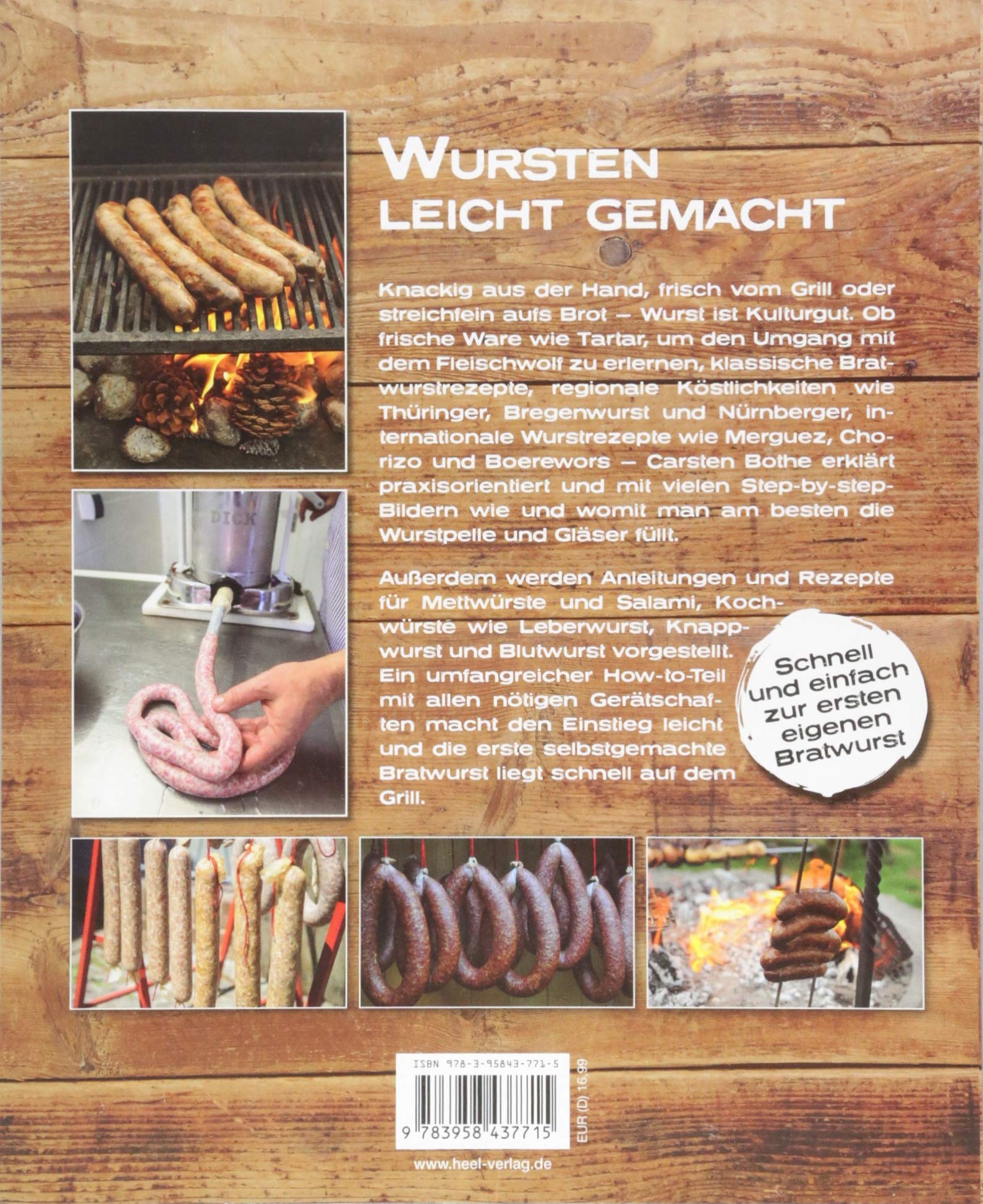 HEEL - Wursten leicht gemacht: Technik, Rezepte, Genuss