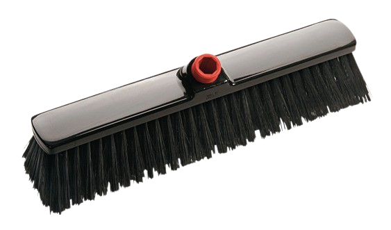 Haug - in-up Großraumbesen, 400 x 60 x 75 mm, schwarz